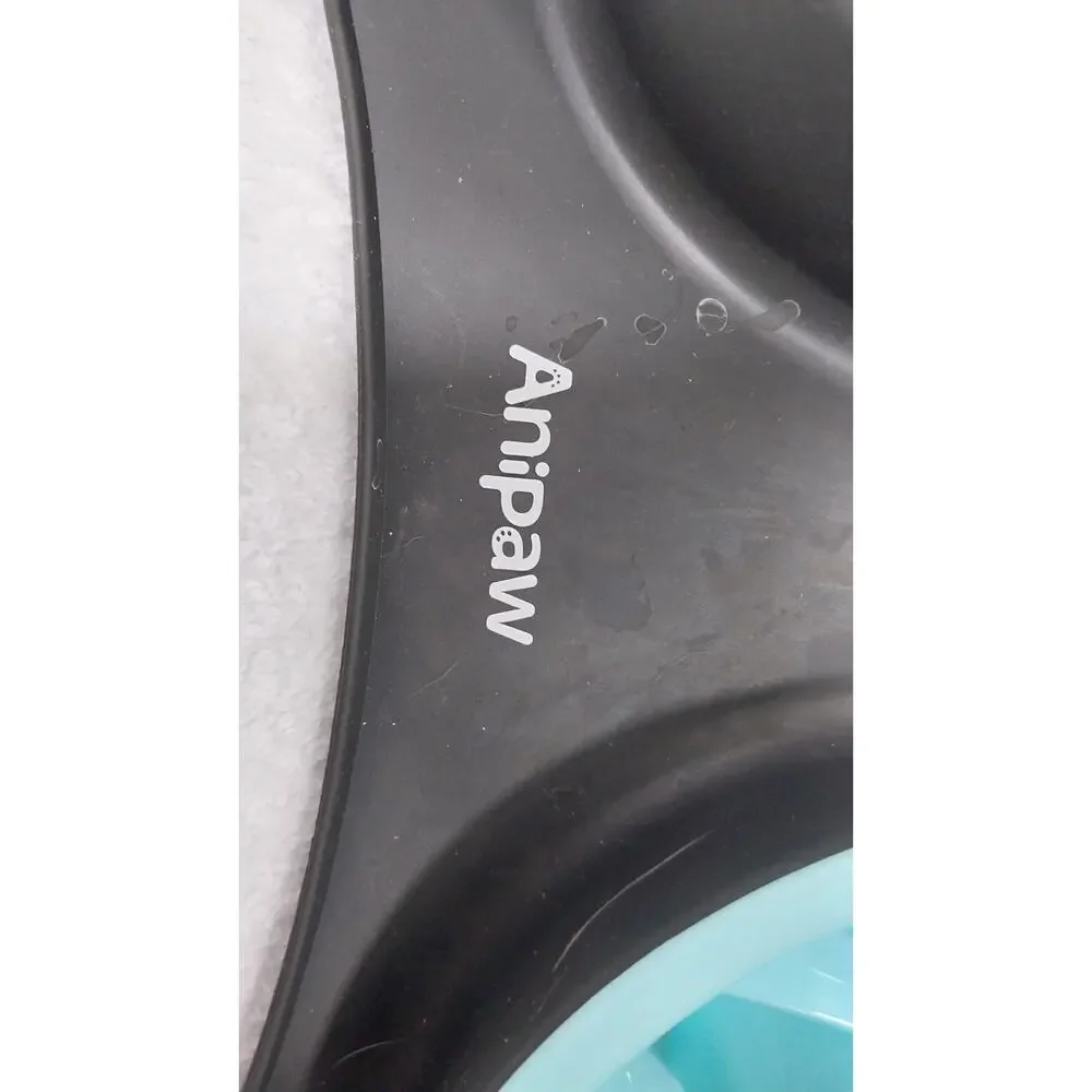 Anipaw Slow Feeder Dog Bowls 3 in 1 Stainless Steel Dog Food and Water Bowls wit
